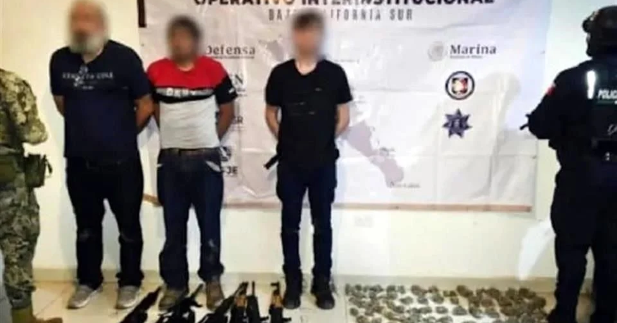 Detienen a 3 de facción de ‘Los Mayos’ en Baja California Sur