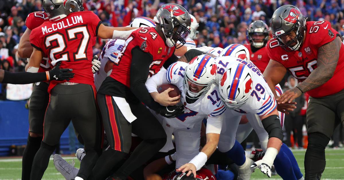 Allen guía triunfo de Bills con seis touchdowns en duelo explosivo ante Buccaneers