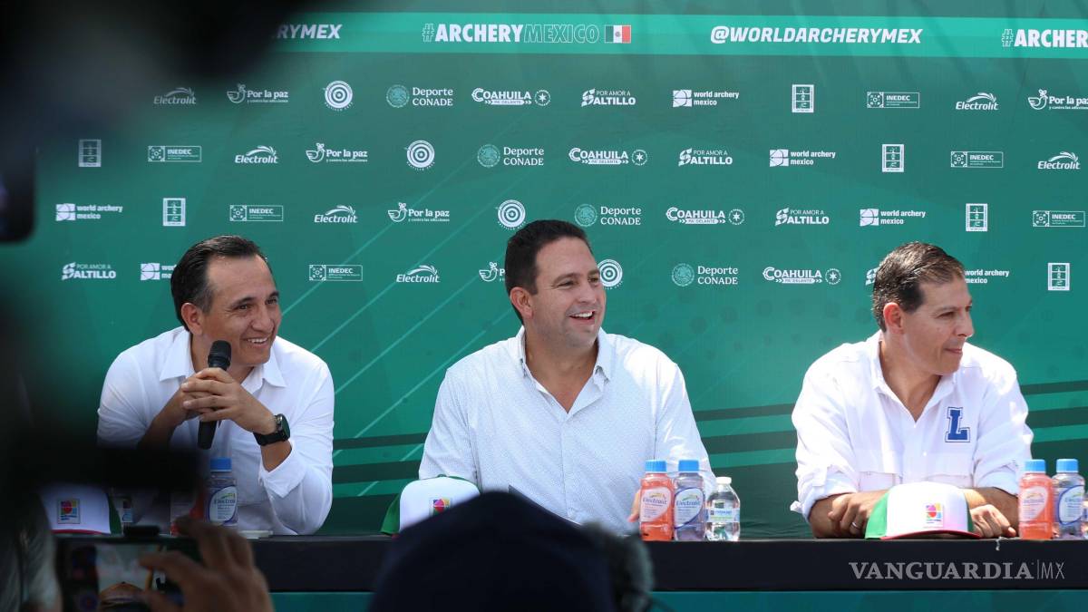 $!Autoridades y atletas dieron arranque oficial al campeonato nacional de tiro con arco en Saltillo, con presencia de medallistas olímpicas y campeones internacionales.