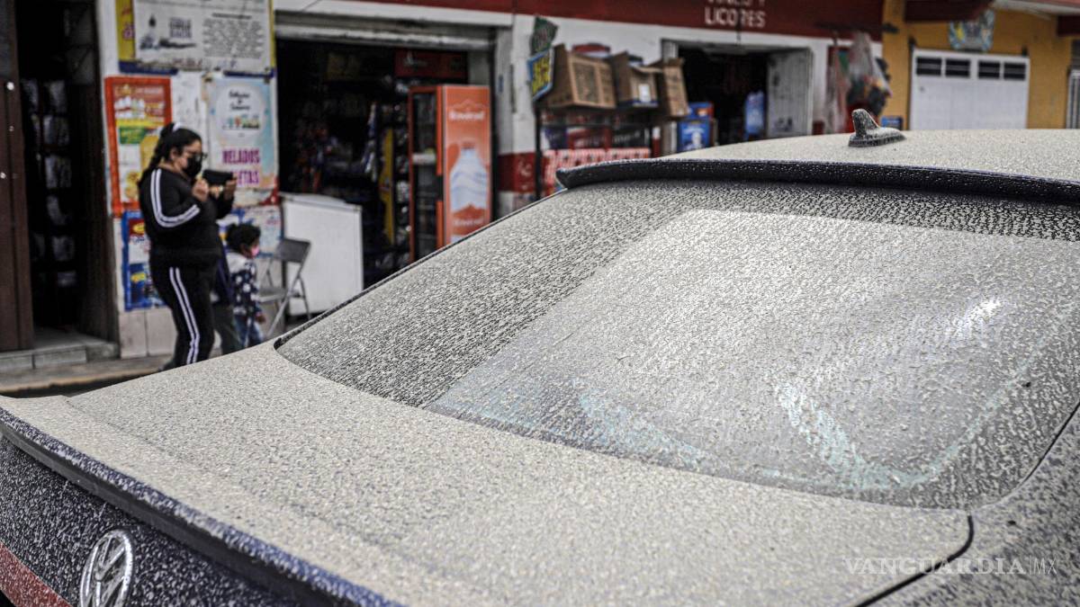 Asombrosas imágenes de la actividad del volcán Popocatépetl