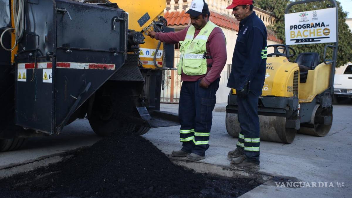 Se han reparado 230 mil bacheos en Saltillo