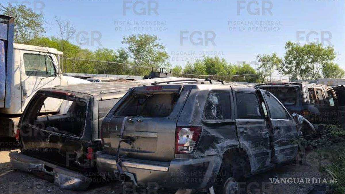 Destruyen en Tamaulipas 25 vehículos ‘monstruo’ con blindaje artesanal