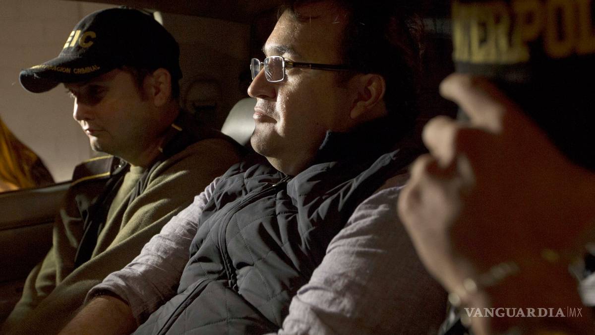 Javier Duarte pasa su primera noche como prisionero