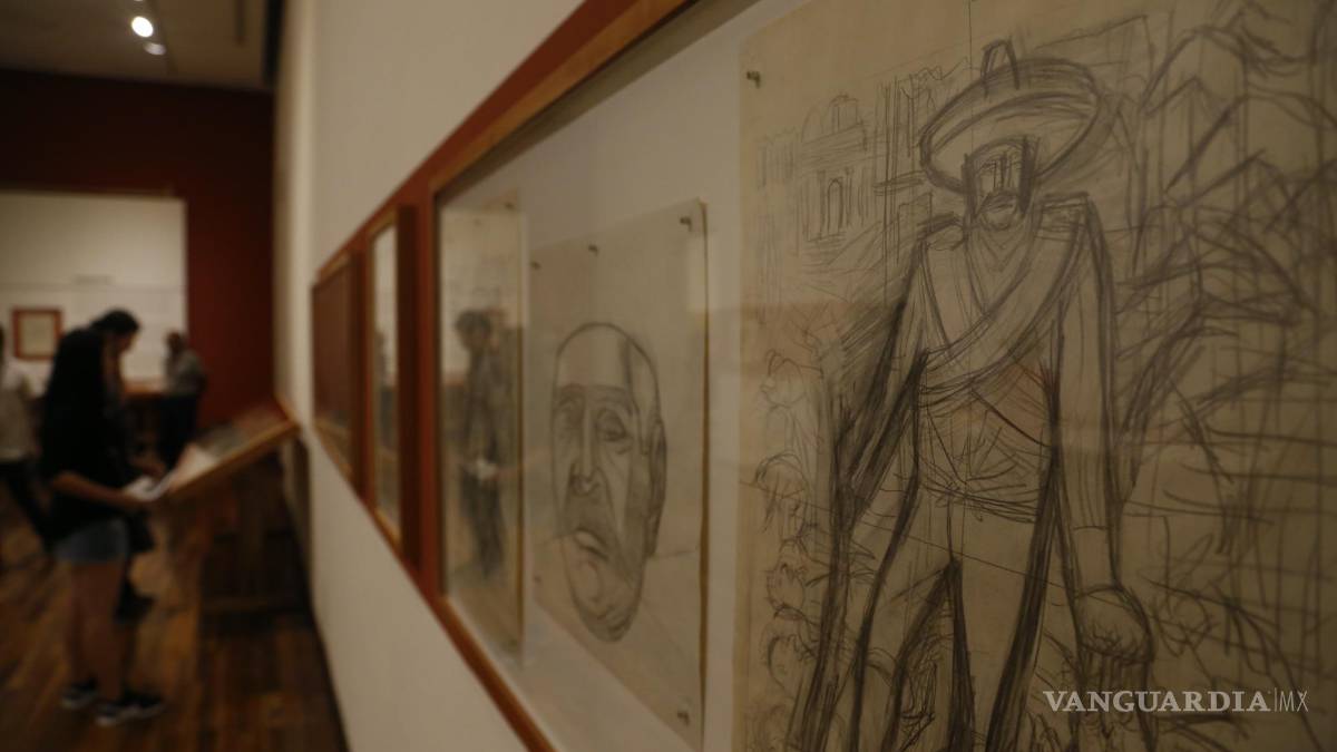 Exposición en México muestra la evolución muralística de José Clemente Orozco