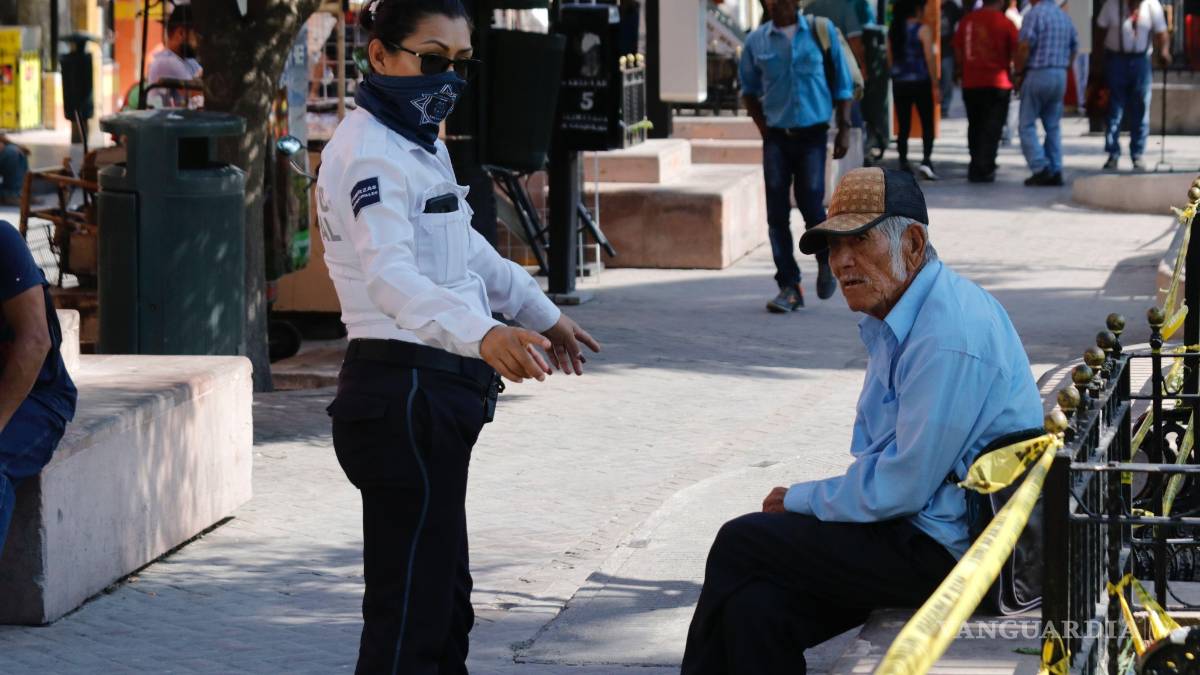 Coronavirus: Sin acceso plazas públicas y parques de Saltillo por COVID-19