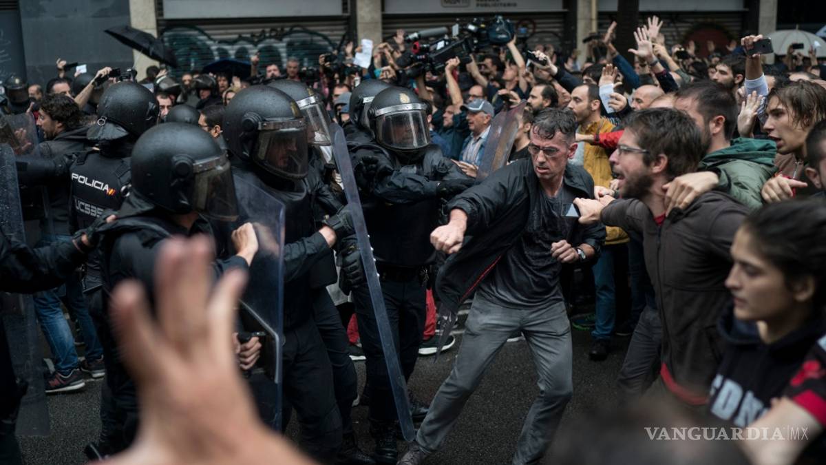 Niega el Partido Popular de Rajoy los 800 heridos en Cataluña