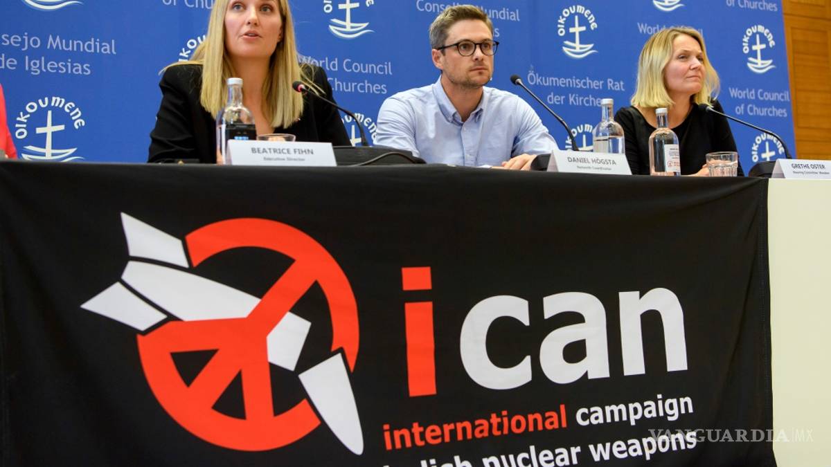 Otorgan el Nobel de la Paz a la lucha contra las armas nucleares