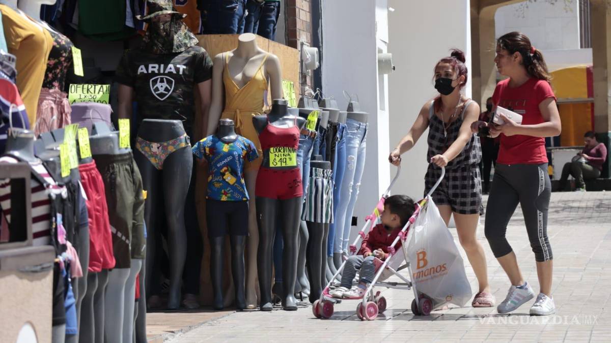 Cubrebocas seguirá siendo obligatorio en los comercios del Centro Histórico de Saltillo