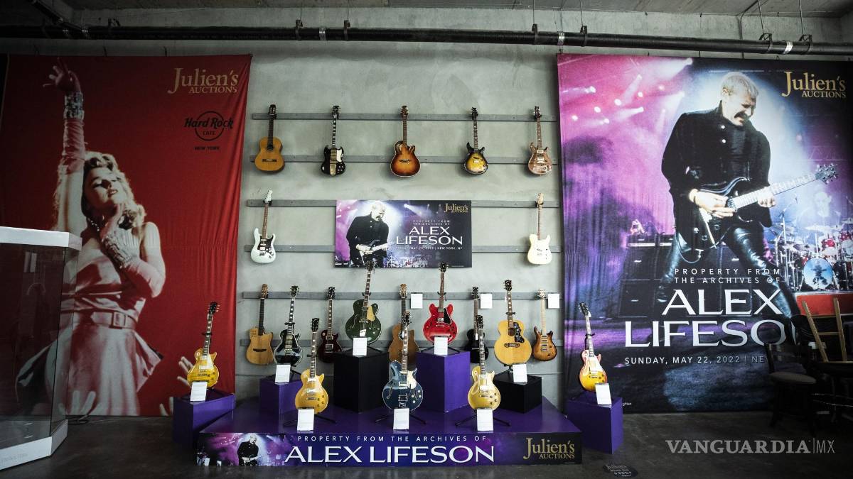 “Music Icons Auction”, Julien’s Auctions subasta instrumentos de famosos rockeros