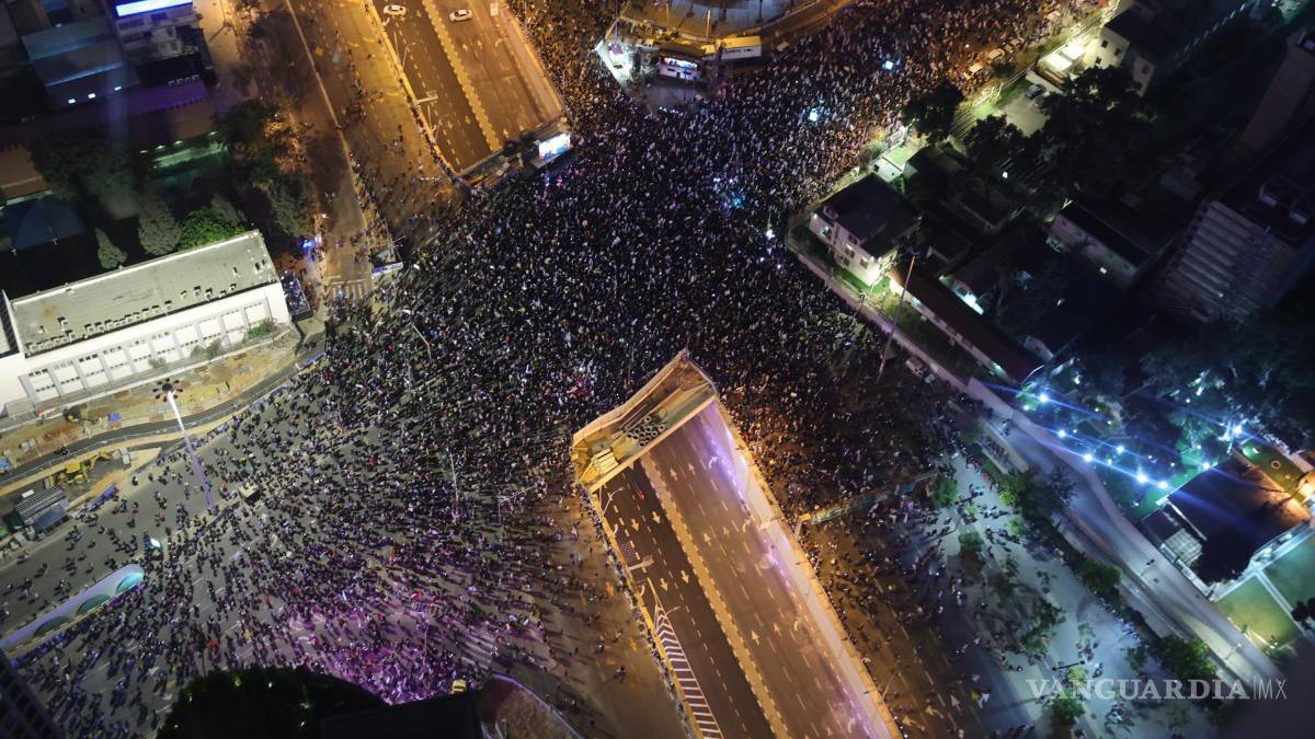 Miles de Israelíes protestan contra las de reformas al sistema judicial impulsadas por Benjamin Netanyahu