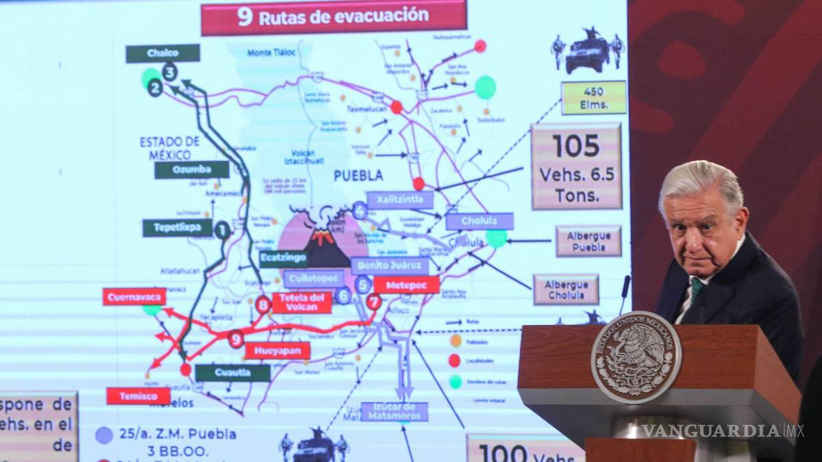 Asombrosas imágenes de la actividad del volcán Popocatépetl