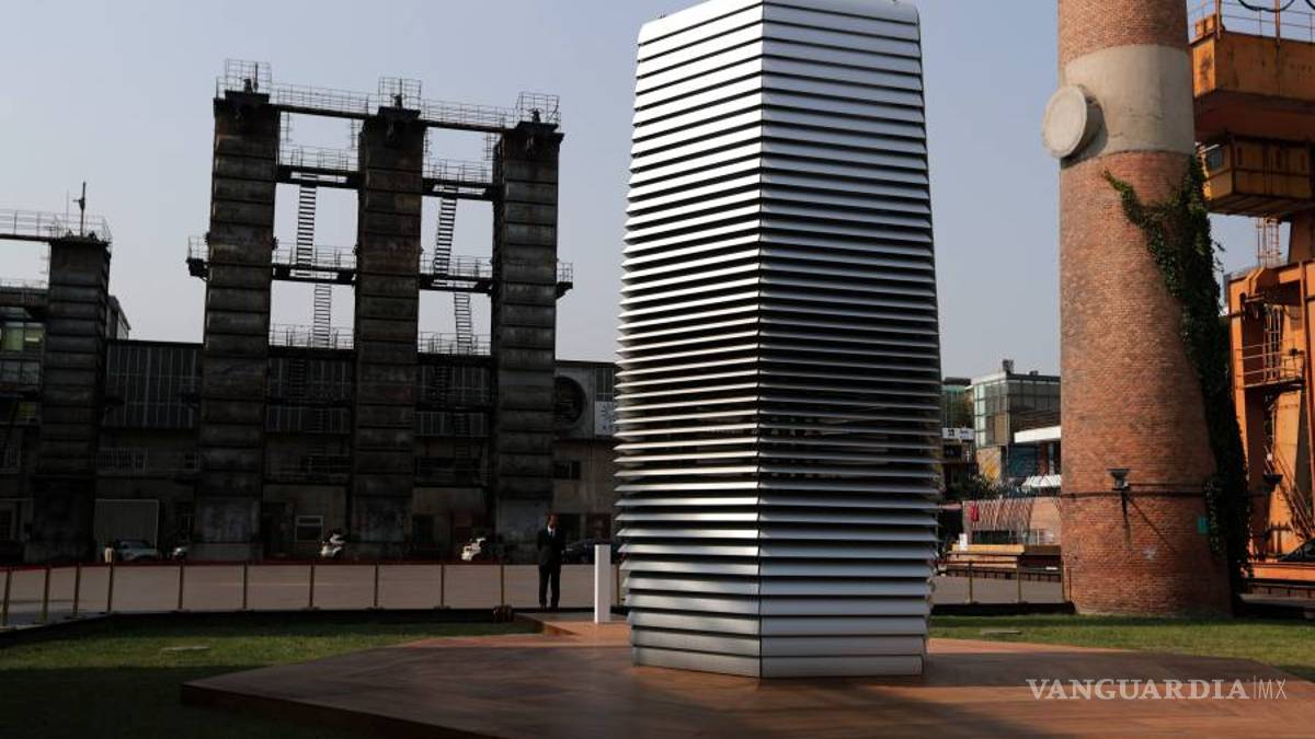"Smog Free Tower" purifica el aire en China