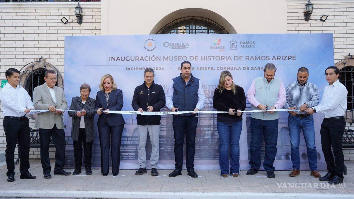 Inaugura Chema Morales el Museo de Ramos Arizpe