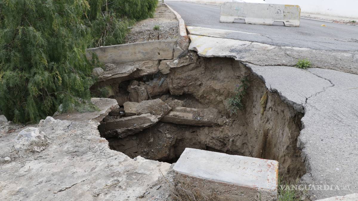 Tapará el Municipio de Saltillo socavones cerca de UVM