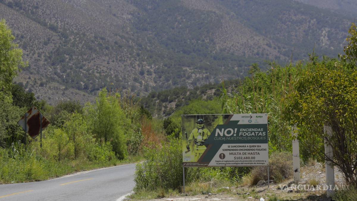 Alejan incendios al turismo de Arteaga, impacta en renta de cabañas y comercio local