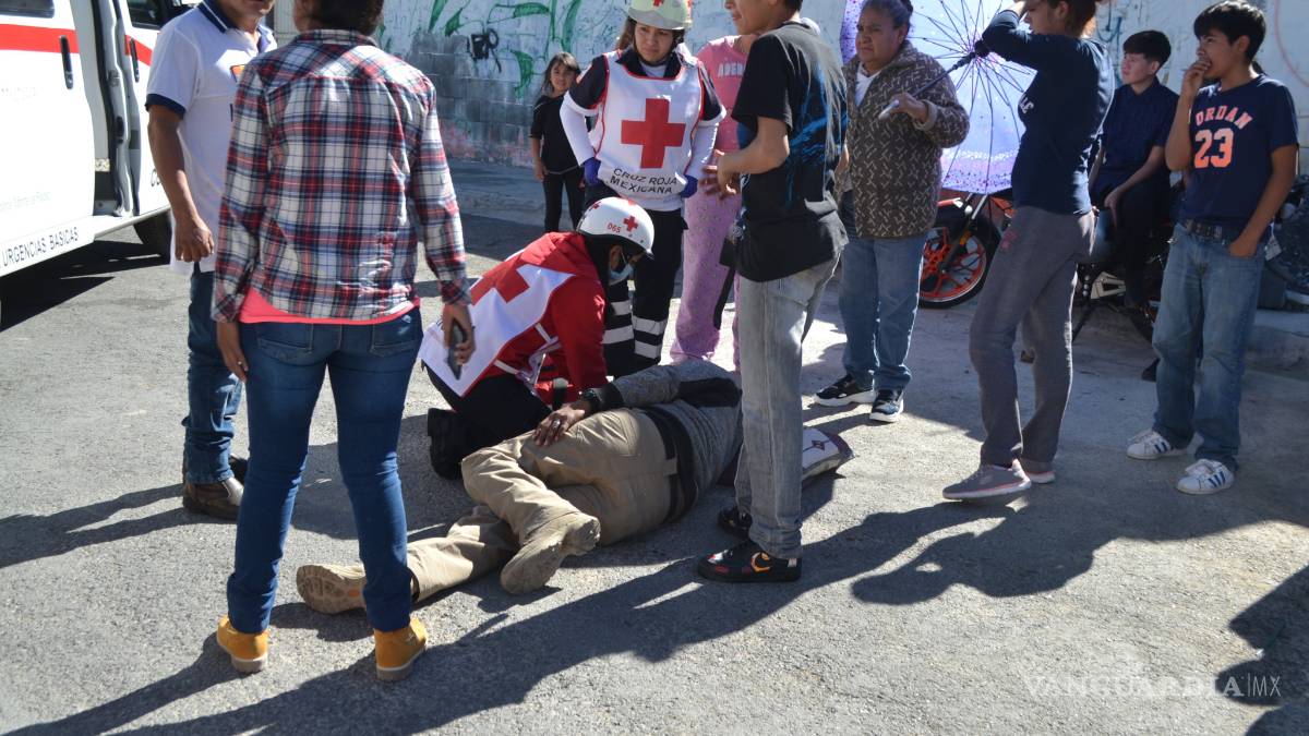 Discute por custodia de su hija y arrolla a suegro en Saltillo