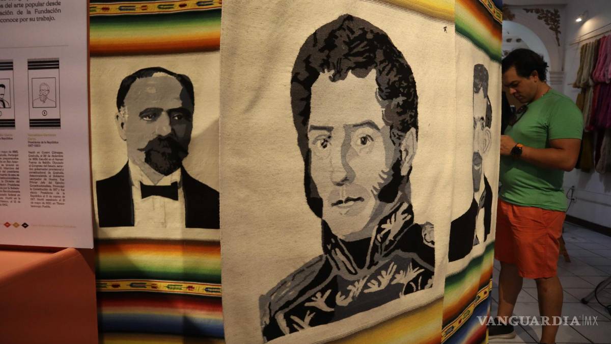 Inauguran en Saltillo la exposición “Sarape y rebozo: orgullo que envuelve la fiesta charra”