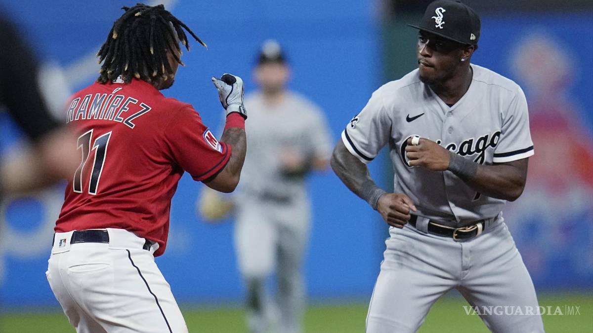Suspenden a Tim Anderson y José Ramírez tras agarrarse a golpes en las Grandes Ligas