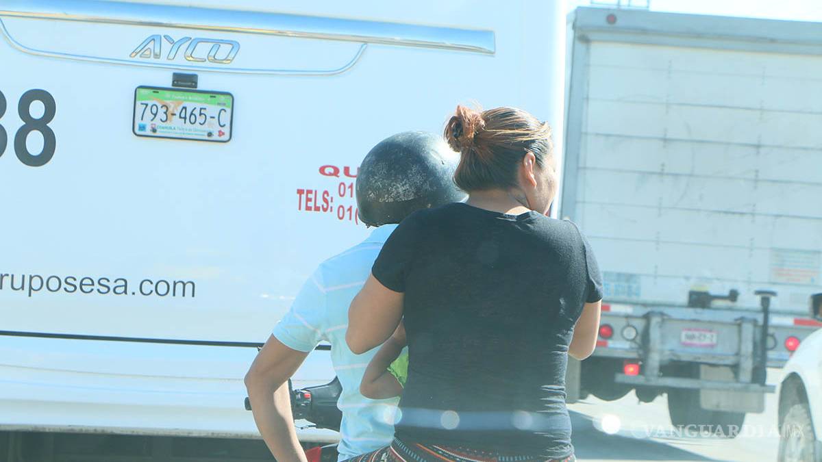 Se incrementan accidentes viales con motocicleta en Piedras Negras