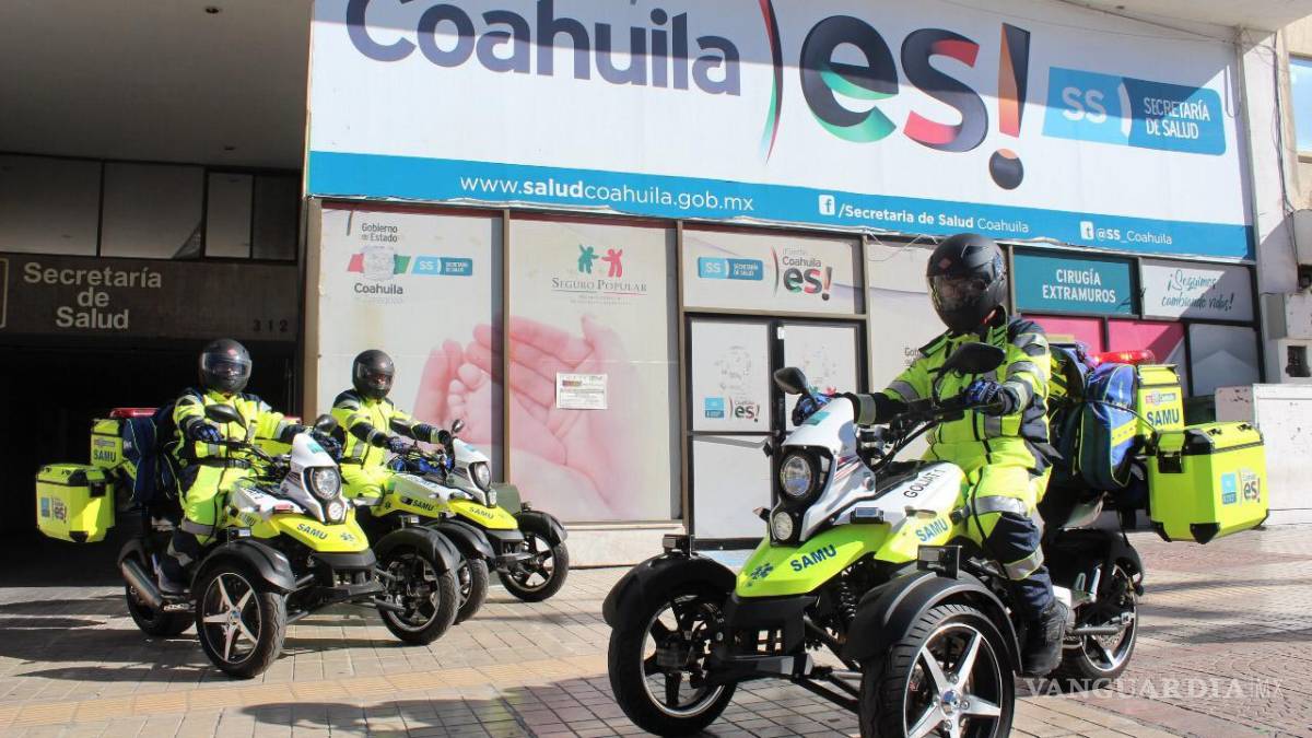 Fortalecen urgencias con ambulancias motorizadas