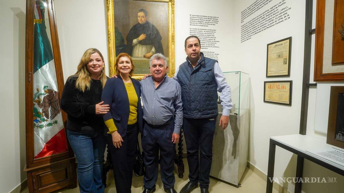 Inaugura Chema Morales el Museo de Ramos Arizpe
