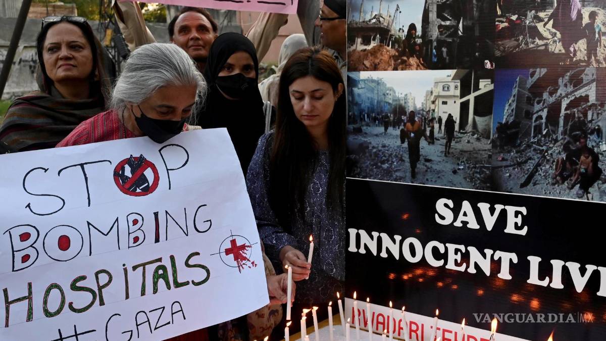 Estas son las imágenes de las protestas en varias ciudades del mundo tras el bombardeo al hospital Al Ahli en Gaza