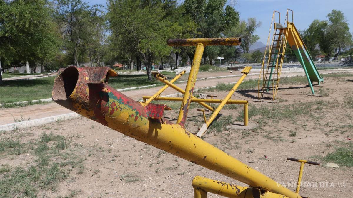 Saltillo: pasan los años y parque de la V. Carranza sigue en total abandono
