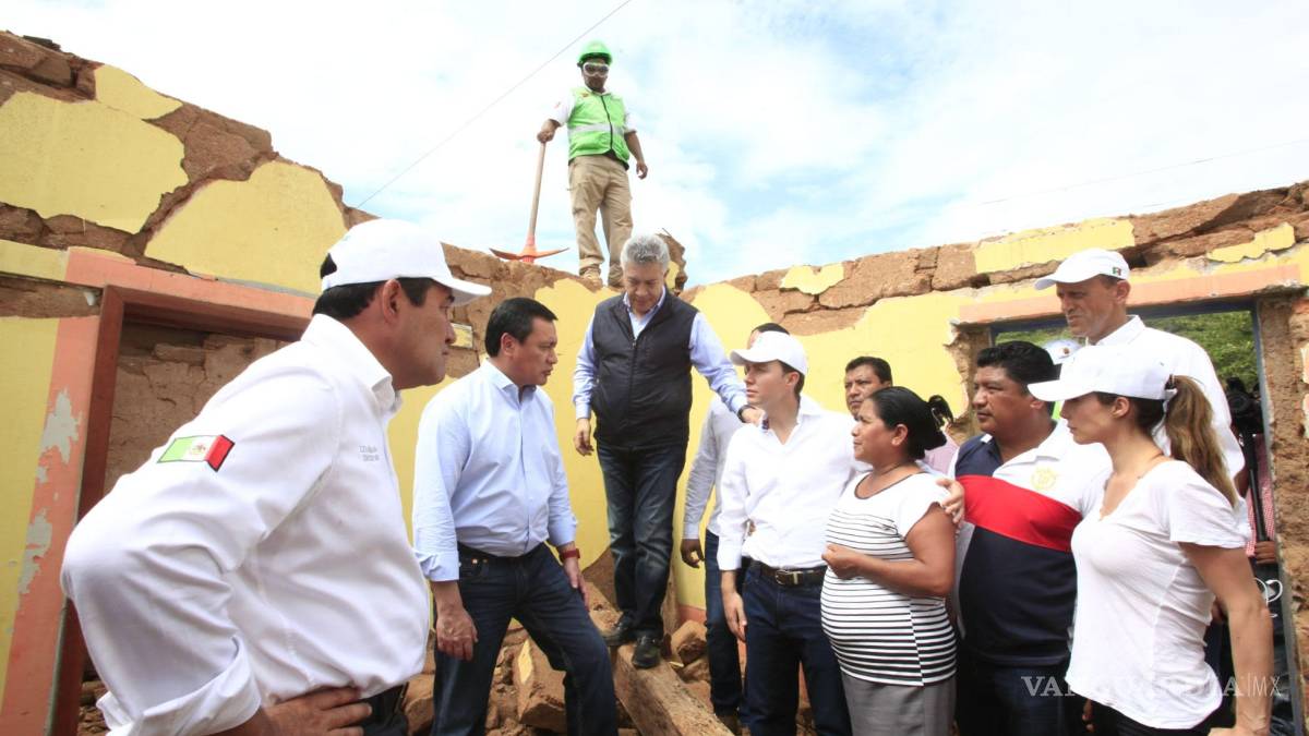 Demuelen 5 mil 495 casas dañadas por sismo en Chiapas