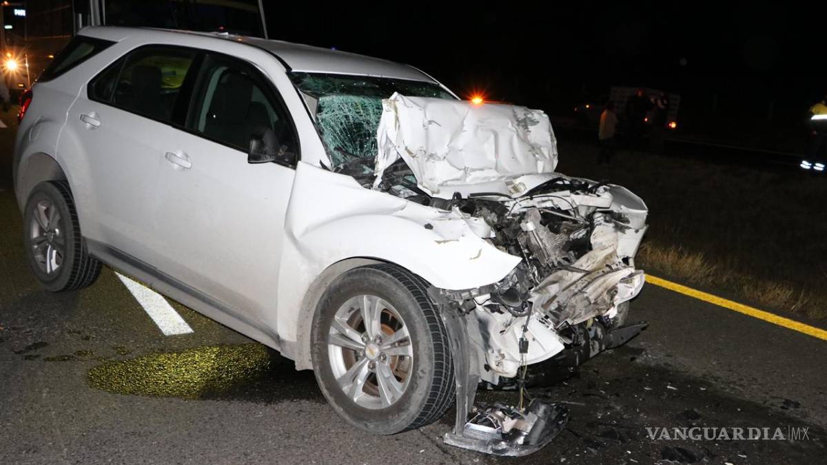 Se queda dormido y choca contra tráiler