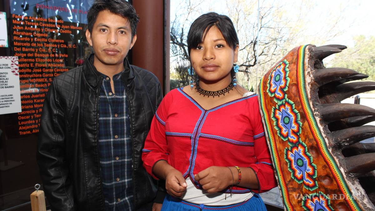 Arte huichol en el Mude