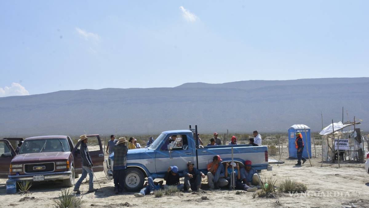 Bloquean campesinos construcción de basurero tóxico en ejido de General Cepeda