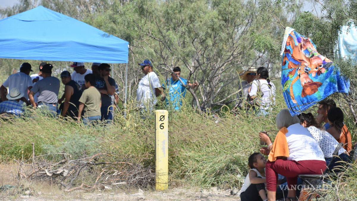Cientos de familias se posesionan de hectáreas de la Zona Industrial de Frontera, Coahuila