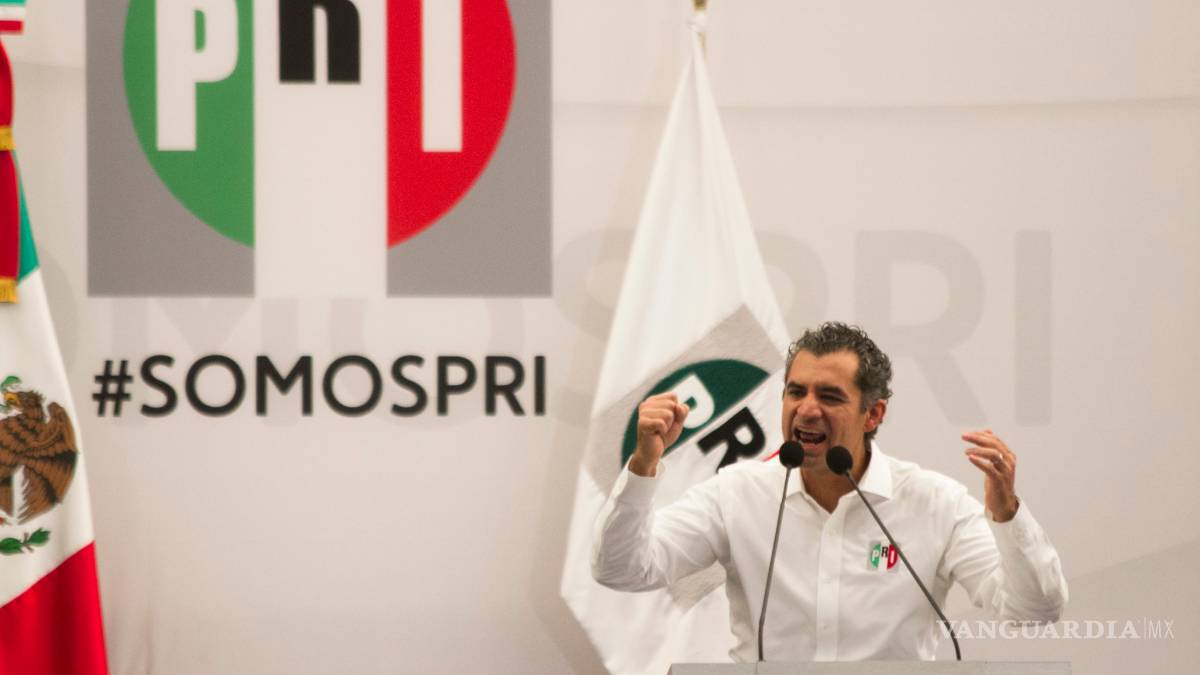 Error del PRI, no actuar a tiempo en corruptelas: Enrique Ochoa, líder del PRI