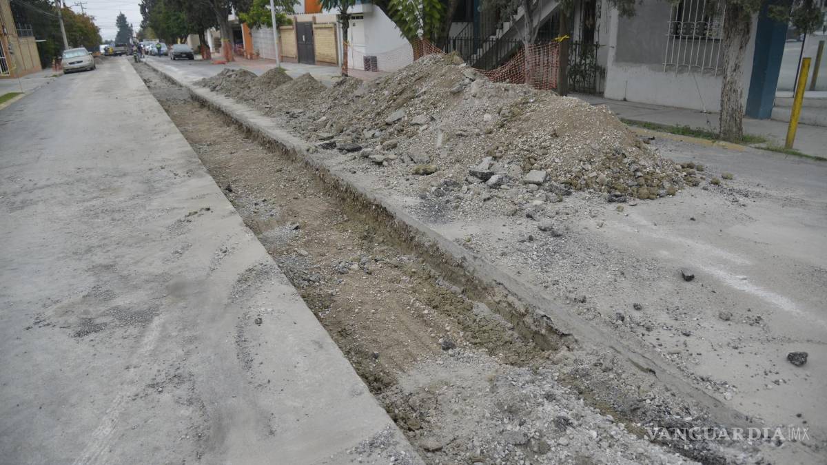 Atiende Aguas de Saltillo hundimiento en colonia República; es la tercera vez que es reparado