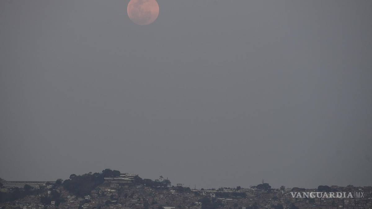 Así se vio el eclipse total de Luna en el mundo, fotografías