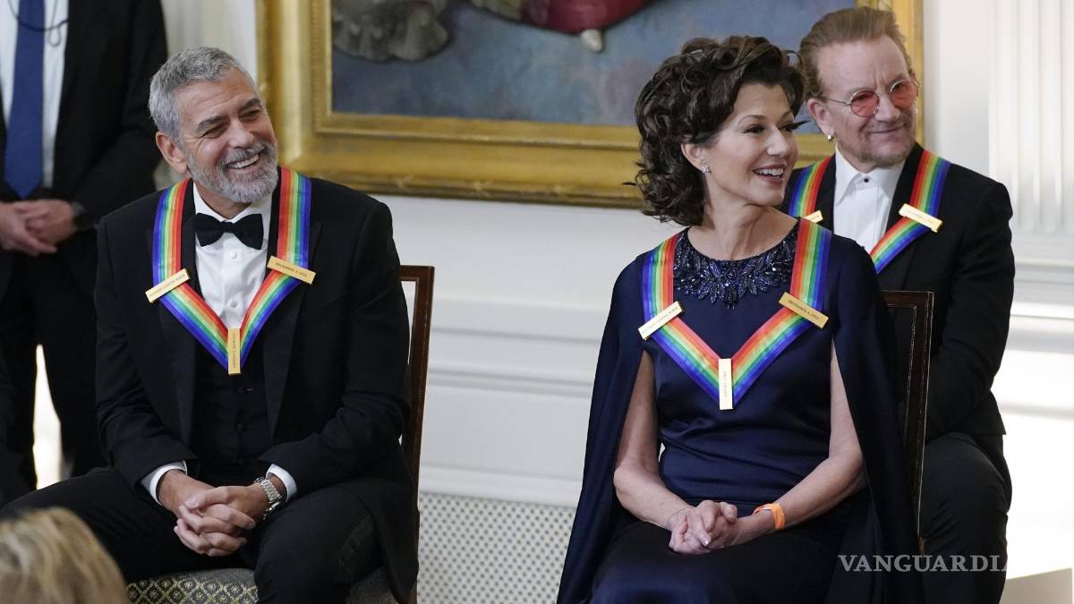 George Clooney, Tania León y U2 son galardonados en los premios del Centro Kennedy