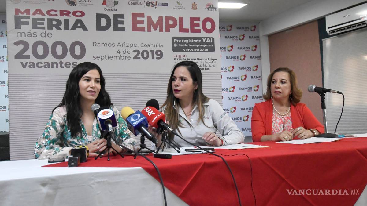 Lista Ramos Arizpe para su Macro Feria del Empleo