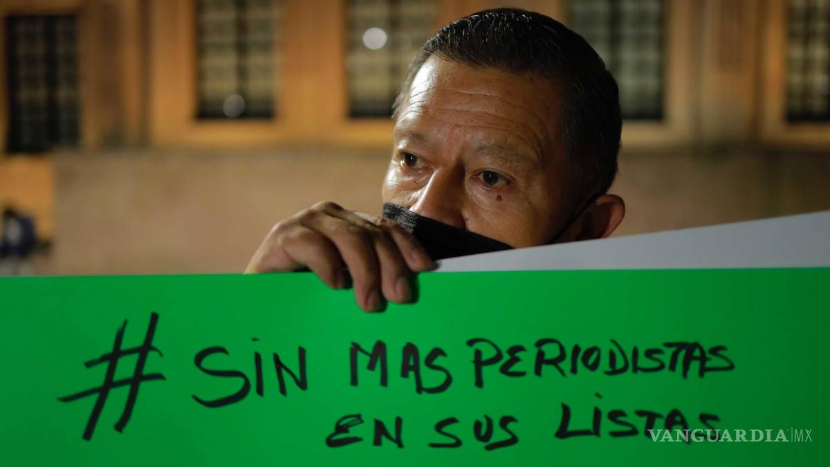 Saltillo: Periodistas se unen a protesta nacional para exigir un alto a los asesinatos y agresiones en contra del gremio