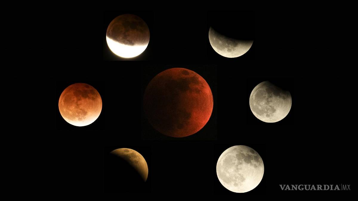 Así se vio el eclipse total de Luna en el mundo, fotografías