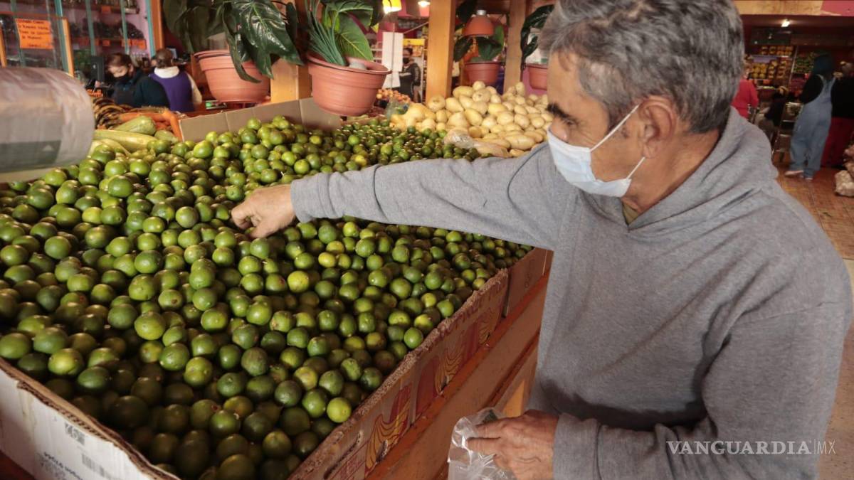 Saltillo: también es un lujo comprar limón; precio subió hasta 70 pesos en algunos mercados
