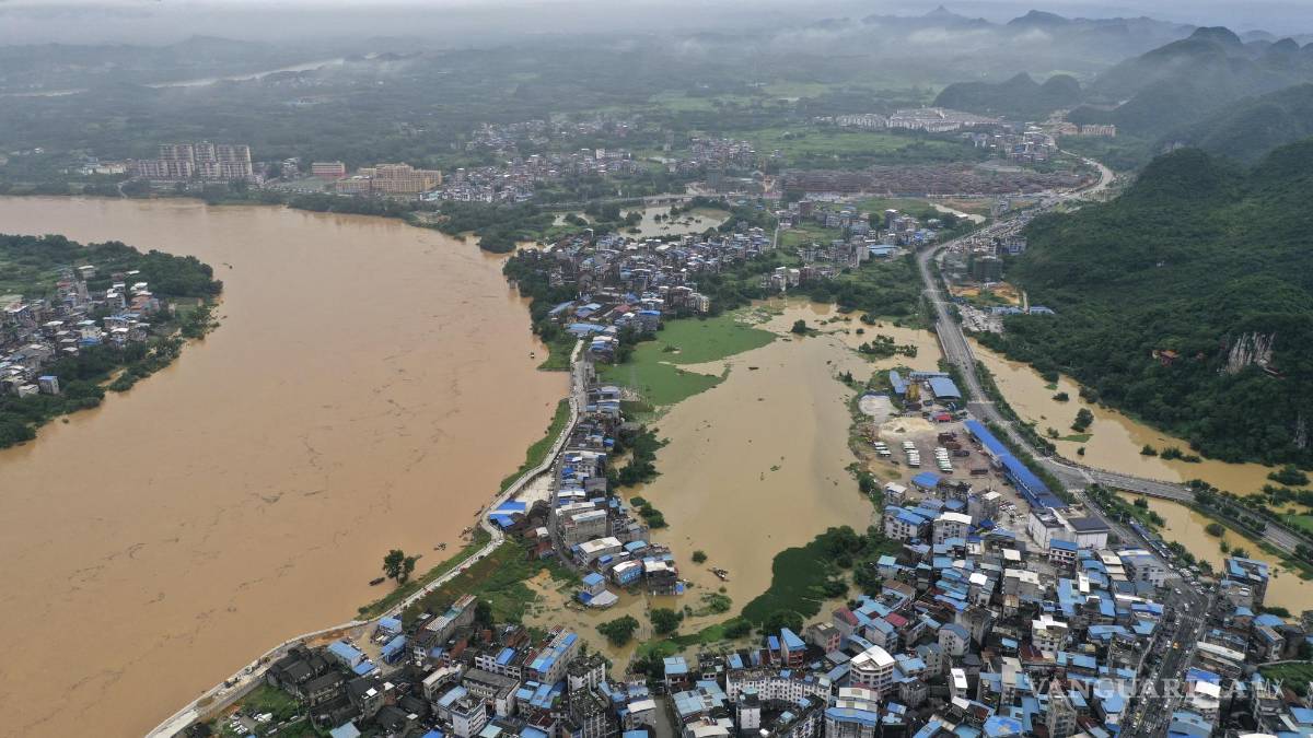 Miles de personas son evacuadas por las Inundaciones en China