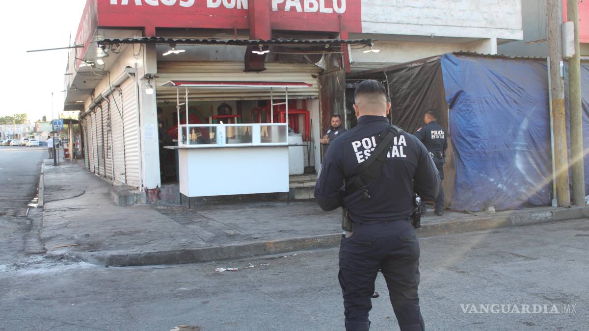 Catean taquería en Saltillo tras homicidio; tres empleados fueron detenidos