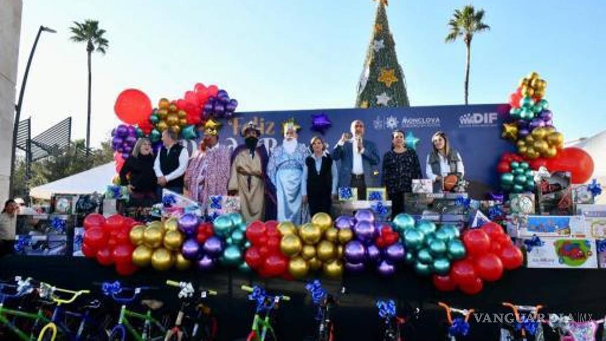 Celebran niños el Día de Reyes en Monclova