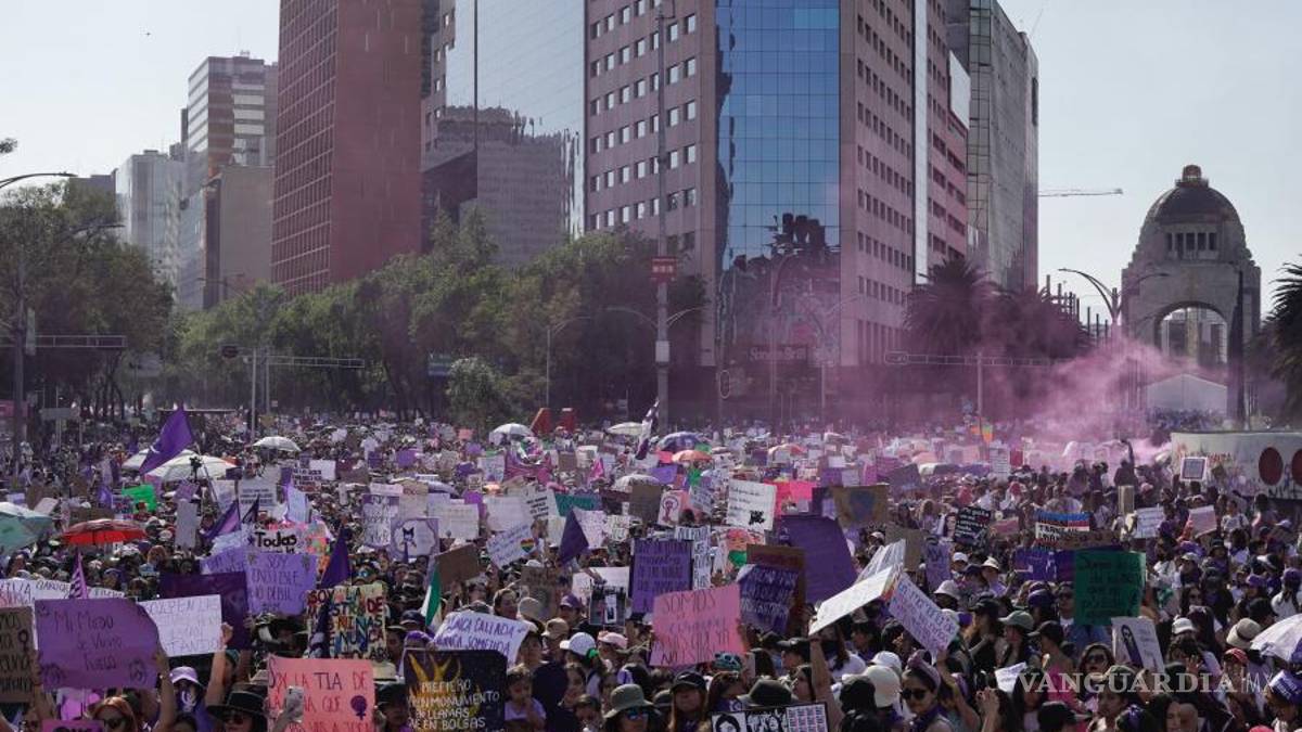 8M: Entre el dolor y la rabia con el grito de “Ni una más” miles de mujeres toman las calles en México (fotos)
