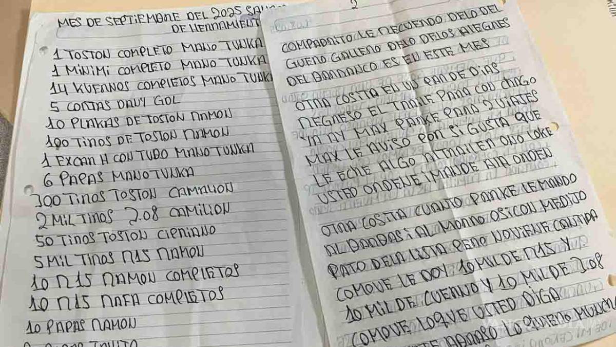 Las reveladoras narcolistas de ‘El Mencho’