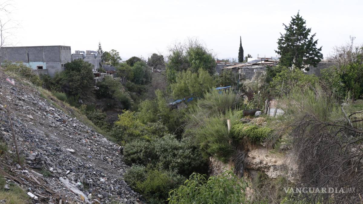 Corren peligro 8 mil saltillenses que viven cerca de los arroyos