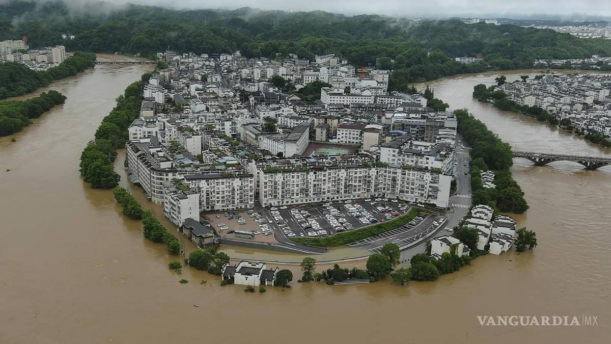 Miles de personas son evacuadas por las Inundaciones en China
