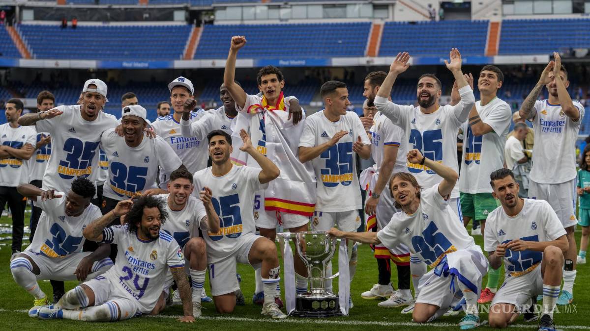 ¡Hala Madrid! Se proclama Real Madrid campeón de LaLiga al golear al Espanyol