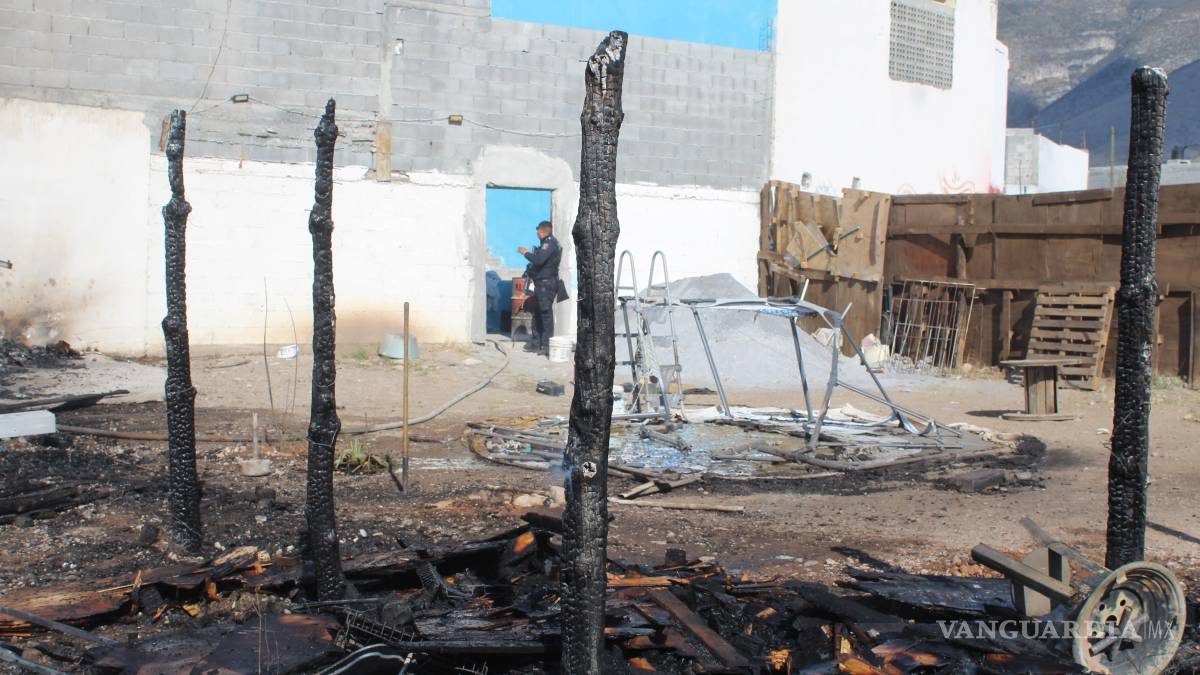 Hombre resulta gravemente herido tras incendio provocado en Nuevo Mirasierra, en Saltillo