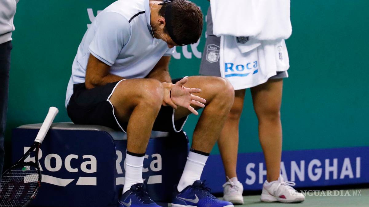 Del Potro podría quedar fuera de semifinales por problemas en la muñeca